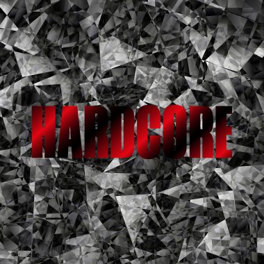 Vektör çizim arka plan Hardcore