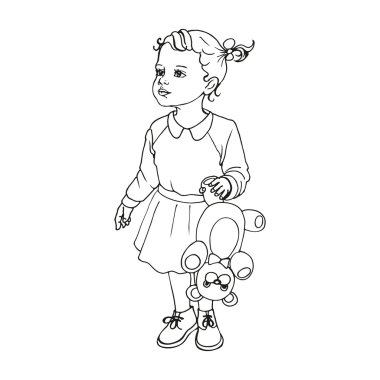 güzel bir çocuk portresi