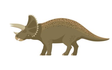 Tarih öncesi dinozor triceratops