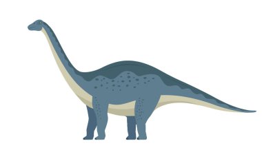 Vektör apatosaurus dinozor