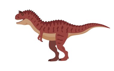 Vektör karnotaurus dinozor