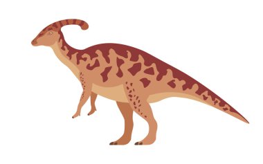 Vektör parasaurolophus dinozor