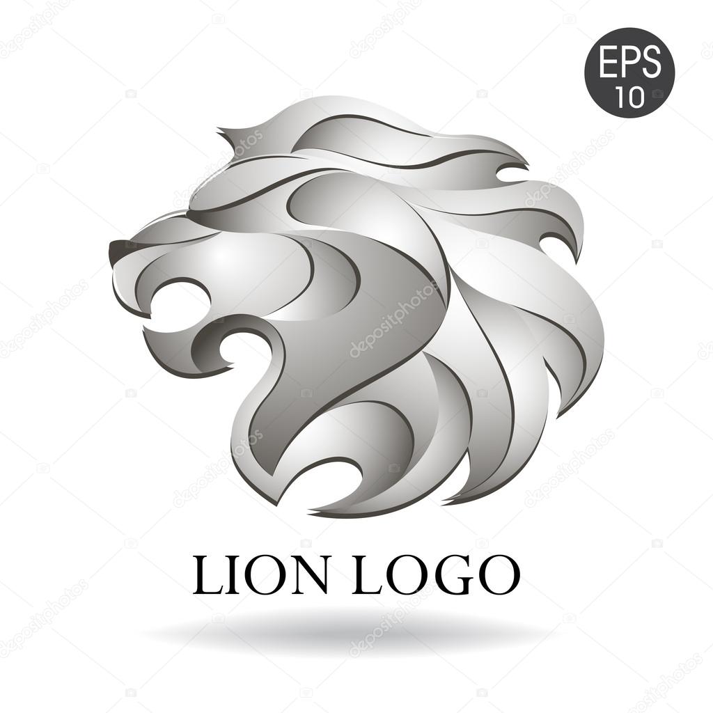 Vector Lion head logo for your design