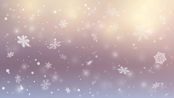 Vakantie Achtergrond Sjabloon Winter Achtergrond Met Sneeuw Magische Sneeuwval Textuur — Stockfoto