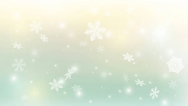 休日の背景テンプレート 雪と冬の背景 魔法の降雪テクスチャ 雪が降ってる 抽象的な雪片の背景 雪が降る 雪片が空中を旋回し — ストック写真