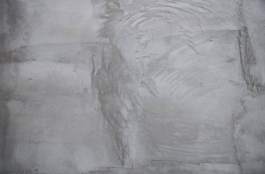 Kaba gri dekoratif alçı. Eski beton duvarın arka planı. Gri grunge dokusu. Çimento dokusu. İç veya dış tasarım için kaplama dokusu. Monolitik alçı dekoratif arkaplan