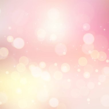 Pembe altın, pembe bokeh, soyut ışık çemberi, Pembe Altın parıldayan ışıklar, parıldayan sevgililer günü, kadınlar günü veya etkinlik romantik arka plan ışıkları. Bulanık soyut tatil arka planı..