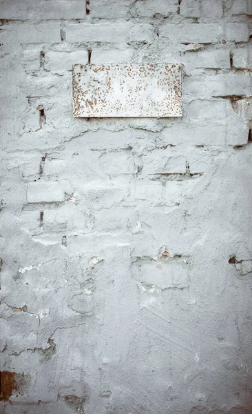 Старий Цегляний Штукатурний Фон Текстури Стін Пофарбована Сувору Поверхню Стіни — стокове фото