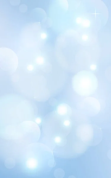 让圣诞降雪平静 太阳在雪花中闪耀 冬天的暴风雪 圣诞蓝色节日背景 季节性的新鲜雪景墙纸 Eps — 图库矢量图片