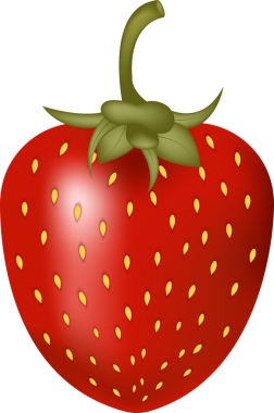 Çilek, şeffaf arkaplanda izole edilmiş kırmızı meyve. Taze organik yiyecek, reçel veya meyve suyu için tatlı meyve. Tamamen doğal yeşil yapraklı çilekler, gerçekçi çizimler, şeffaf, png