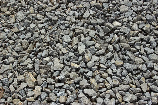 Textuur grijs grind. — Stockfoto