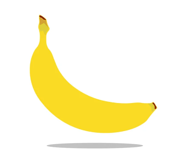 Banana, illustrazione vettore di frutta — Vettoriale Stock