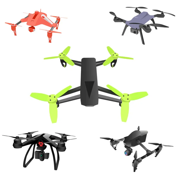 Çizgi film uçağı ayarlayın. İzometrik. Vektör çizim.