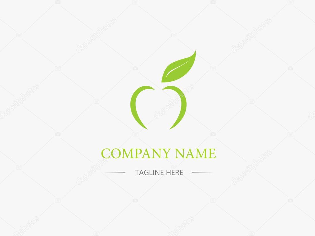 Apple icon vector design. Business logo. Sign and symbol. Abstract wallpaper. Vector illustration. Cartoon and flat style.