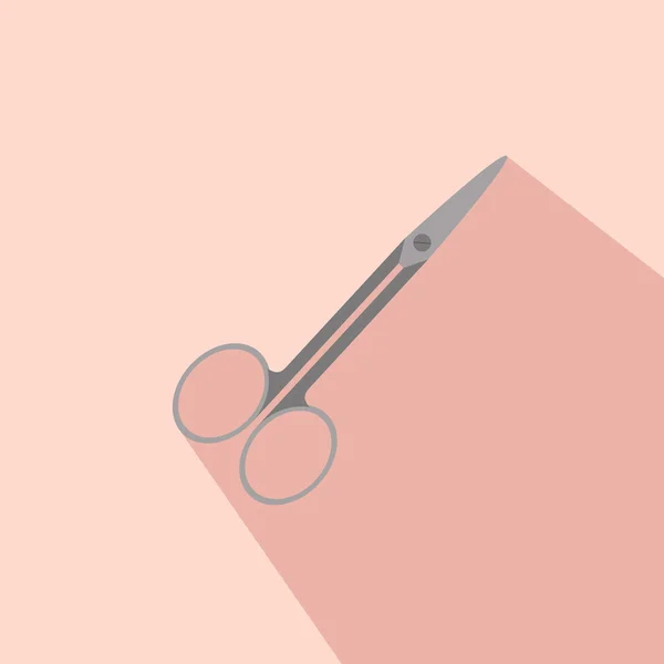Scissors from beauty salon. vector illustration — Stock Vector