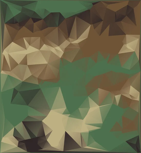Abstraktní vektor vojenské maskování pozadí vyrobené z geometrické trojúhelníky Shapes.Polygonal styl. — Stockový vektor