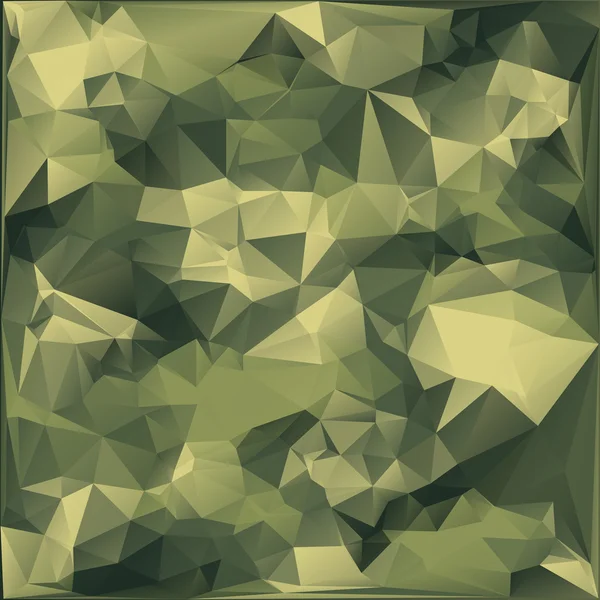 抽象的なベクトル軍迷彩背景製の幾何学的な三角形 Shapes.Polygonal スタイル. — ストックベクタ