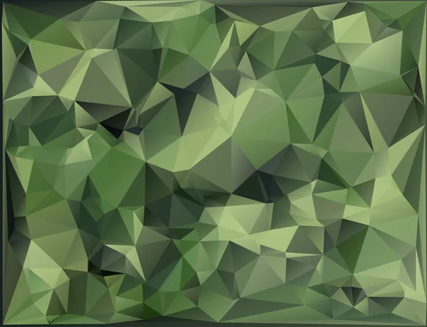 Abstract Vector Military Camouflage Background Made of Geometric Triangles Shapes.Polygonal style. — Stock Vector