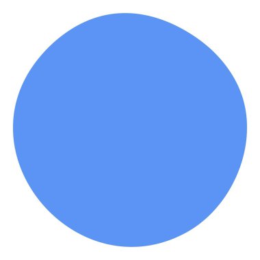 Sakız şekeri tatlı top ikonu, düz stil.