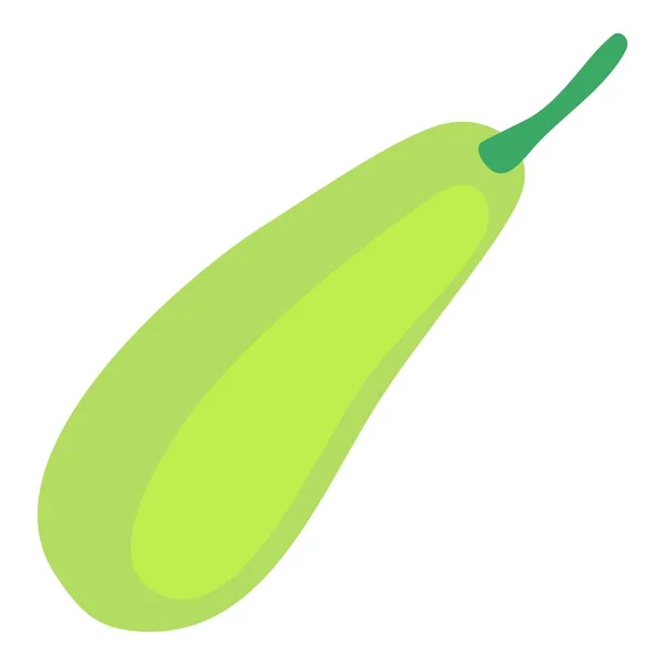 Granja eco squash icono, dibujos animados y estilo plano — Vector de stock