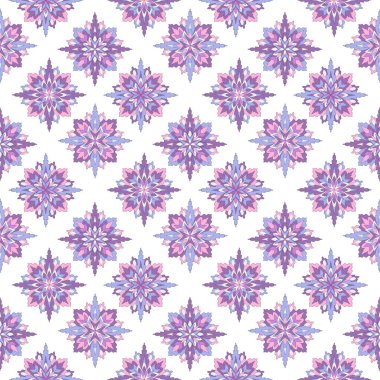 Renkli Fas 'tan, Portekiz fayanslarından, Azulejo' dan, süs eşyalarından, muhteşem, pürüzsüz yama desenleri. Duvar kağıdı, şablon dolguları, web sayfası arkaplanı, yüzey dokuları için kullanılabilir.