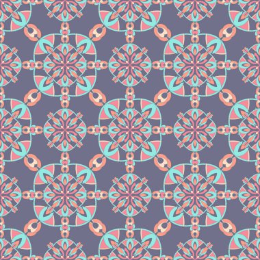 Arapça geometrik altıgen desen, el çizimi biçimi