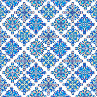 Soyut cami deseni, el çizimi biçimi