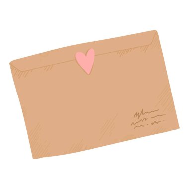 Posta, posta damgası ve kartpostal vektör dairesi, karikatür illüstrasyonlu koleksiyon zarfı. Çeşitli el işi kağıt mektupları, kırtasiye malzemeleri, balmumu ve beyaz üzerine izole edilmiş el yapımı kartlar.