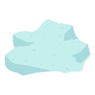 Çöp süngeri simgesi, çizgi film tarzı