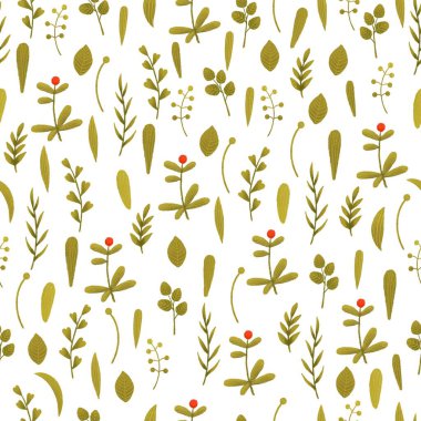 Çiçeksiz desenli çizgi film. Küçük bahar çiçeği