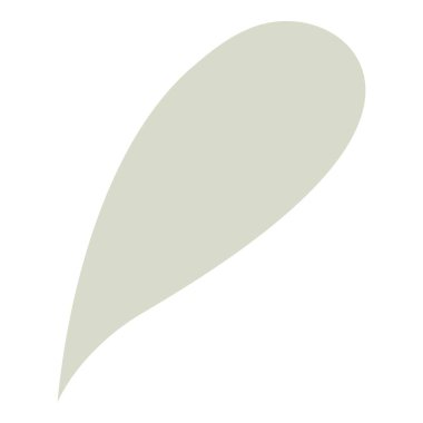 Yeşil yaprak karikatür vektörü. Eko bitkisi