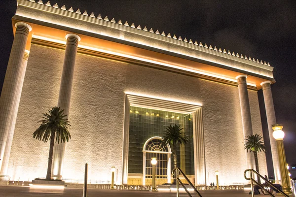 Sao Paulo, Brezilya, 02 Mayıs 2016. Süleyman'ın Tapınağı, evrensel kilise Tanrı'nın Krallığı sütyen mahallede Merkez