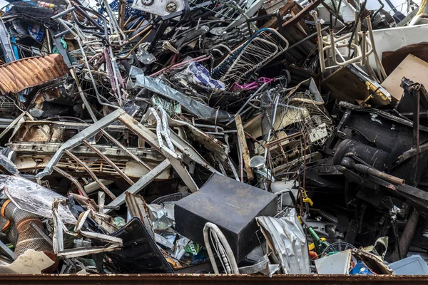 Marilia Sao Paulo Brasilien Oktober 2020 Bitar Metall Och Fordonsdelar — Stockfoto