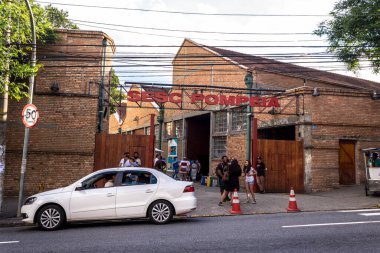Sao Paulo, SP, Brasil, 22 / 06 / 2016. Trilhos das linhas 7-Rubi e 8-Diamante ao lado da Estao Barra Funda da CPTM, Companhia Paulista de Trens Metropolitanos, na zona Oeste de Sao Paulo, SP. Sao Paulo, Brezilya, 22 Haziran 2016. Demiryolu rayları yok