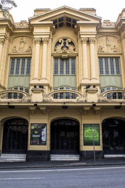Sao Paulo, Brezilya, Şubat 04, 2016. Sao Paulo şehir merkezindeki Renault Tiyatrosu