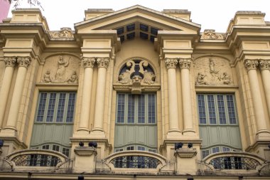 Sao Paulo, Brezilya, Şubat 04, 2016. Sao Paulo şehir merkezindeki Renault Tiyatrosu