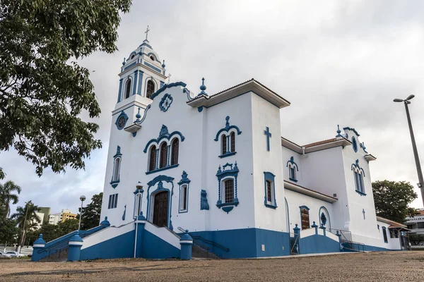 Marilia São Paulo Brasil Outubro 2020 Vista Desvanecimento Restaurado Catedral — Fotografia de Stock