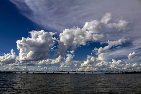 Zicht Rollemberg Vuolo Spoorbrug Een Gemengde Brug Die Dient Voetgangers — Stockfoto