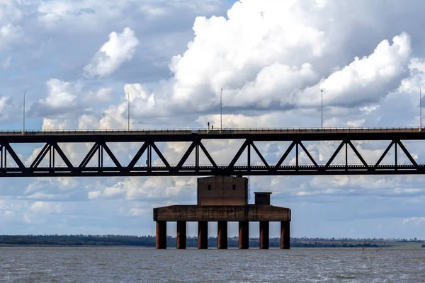 Sao Paulo Brésil Avril 2015 Vue Sur Pont Ferroviaire Est — Photo