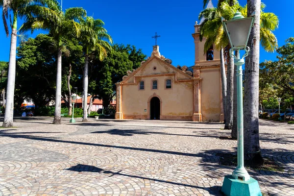 Sao Sebastiao Sao Paulo Brasil Mayo 2015 Fachada Iglesia Parroquial — Foto de Stock