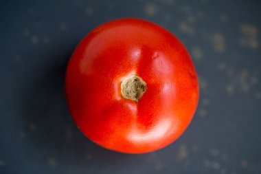 Kırmızı domates Üstten Görünüm