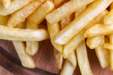 Lezzetli Fransız kızarmış patates 