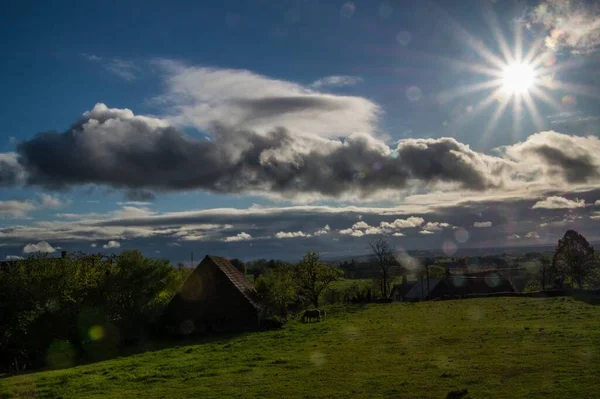 Santo Capó Salers Cantal Francia — Foto de Stock