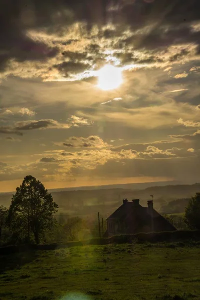 Saint Capnet de Salers in Cantal in France