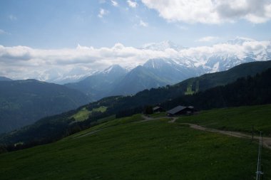 Haute Savoie, Fransa 'daki Saint Gervais komünleri.