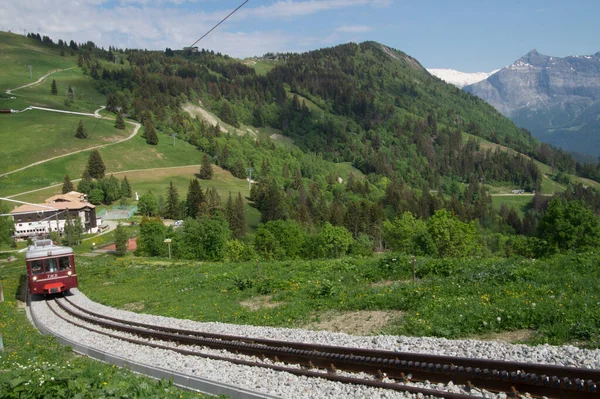 Kol Vozain Chamonix Haute Savoie Francja — Zdjęcie stockowe