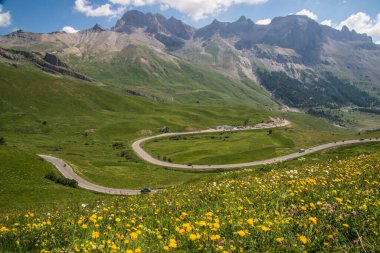 pass of lautaret,hautes alpes,france