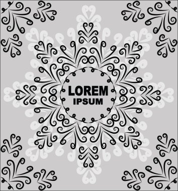 Soyut tebrik kartı, sizin metin için yer