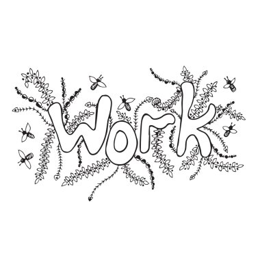 Bir şekilde dekore edilmiş krausens ve farklı öğeleri bir yazıt iştir