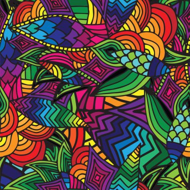 soyut çok renkli kesintisiz